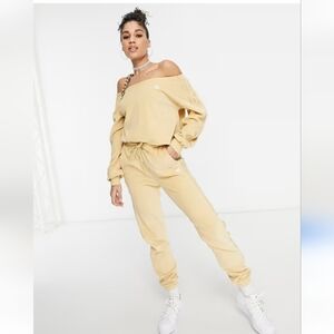 ********SOLD*********Adidas Off-Shoulder Sweatshirt and Pants